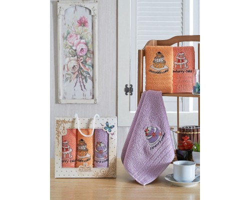 Набор из 3 полотенец для кухни Pasta