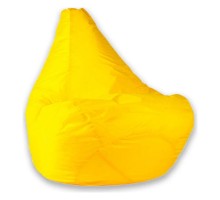 Кресло-мешок Желтое Оксфорд L