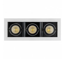 Встраиваемый светильник Arlight Cl-kardan CL-KARDAN-S260x102-3x9W White (WH-BK, 38 deg)