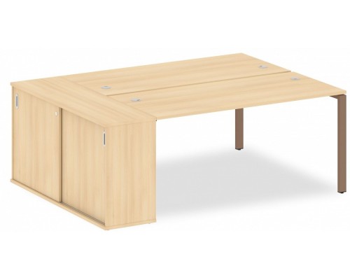 Стол письменный Metal System БП.РС-СШК-1.4 Т