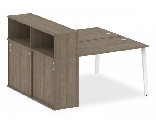 Стол письменный Metal System БА.РС-СШК-2.2