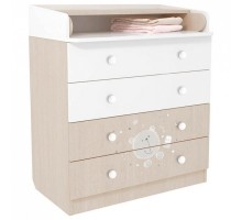 Комод пеленальный Polini kids French 1580 Teddy