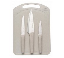 Набор разделочной доски с ножами (25x2.5x35 см) Organic v_0305.208