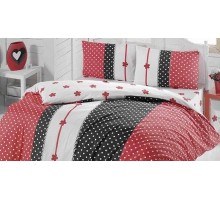 Постельное белье евростандарт Alice Kirmizi