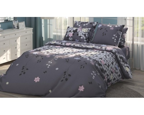 Постельное белье двуспальное Незабудка