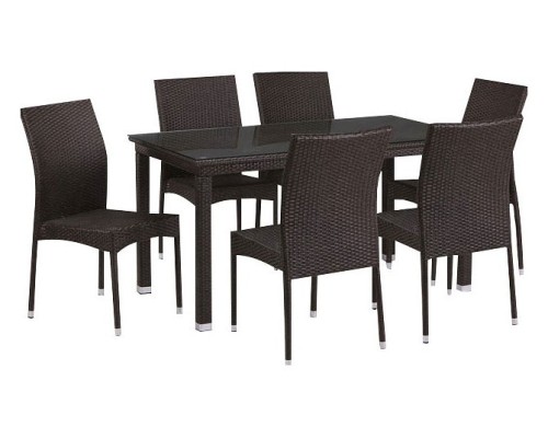 Набор уличный T256A/Y380A-W53 Brown 6Pcs