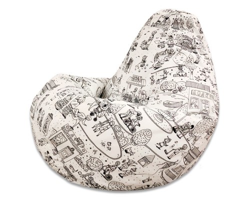 Кресло-мешок Раскраска XL