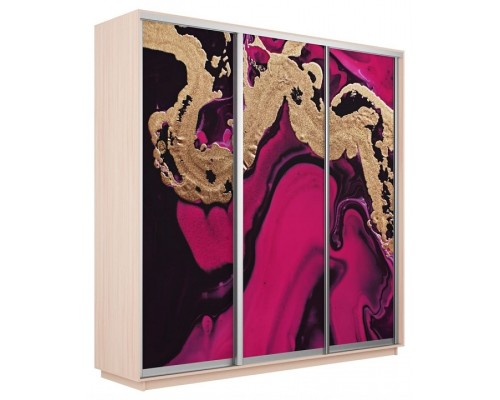 Шкаф-купе Экспресс Фото трио 1005 2400x600x2200