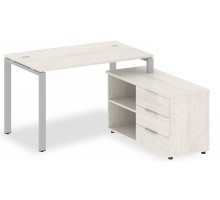 Стол письменный Metal System БП.РС-СТС-2.2 (R)