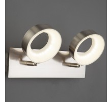 Спот Eurosvet Frisco 20065/2 сатин-никель 12W