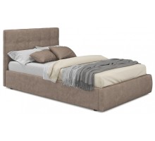 Кровать полутораспальная Selesta с матрасом ГОСТ 2000x1200