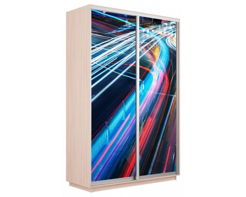 Шкаф-купе Экспресс Фото дуо 1008 1200x600x2400