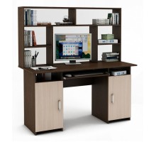 Стол компьютерный Лайт-6К СН