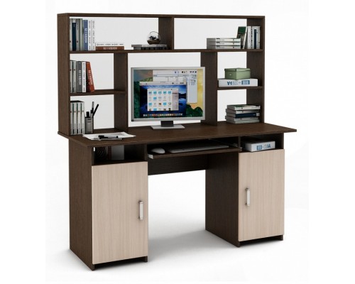 Стол компьютерный Лайт-6К СН