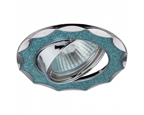 Встраиваемый светильник Эра DK17 612 A CH+SHBL1