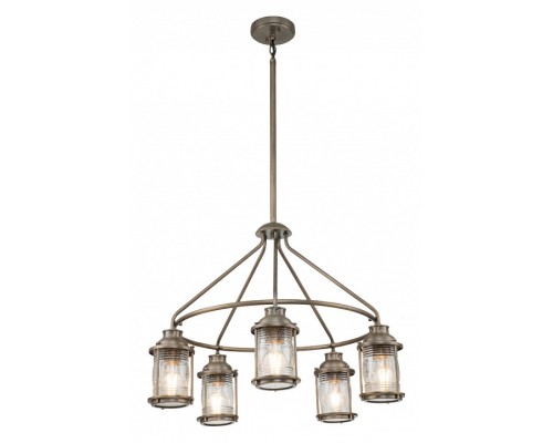 Люстра на штанге Kichler Ashland Bay KL-ASHLANDBAY-5P-BU