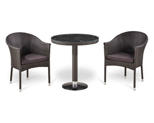 Набор уличный T504/Y350W-W2390 Brown 2Pcs