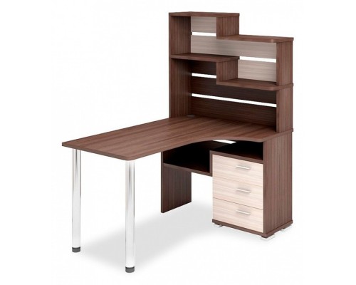 Стол компьютерный Домино СР-132-150 ШК-Ч-ПРАВ