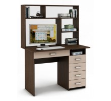 Стол компьютерный Лайт-5Я СН