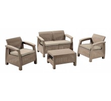 Набор уличный Yalta 2set AFM-1020B Beige/Cappuccino 4Pcs