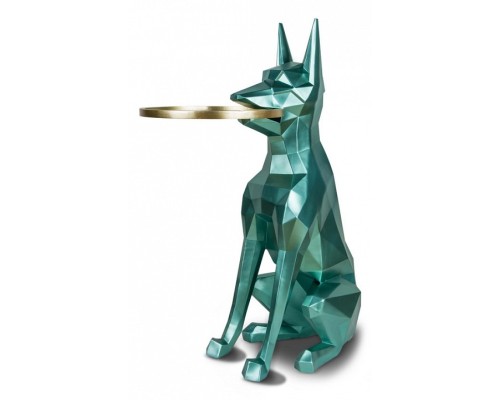 Статуэтка (24x27x72 см) Дог с подносом MY-D122