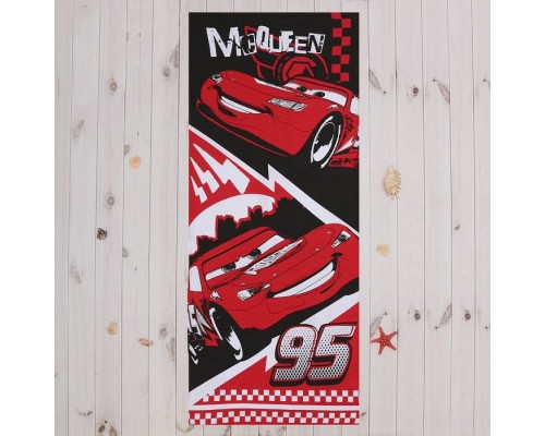 Полотенце деткое (60x140 см) Тачки